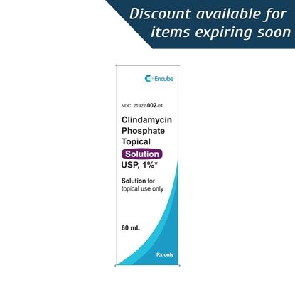 Clindamycin Phosphate 1% Topical Solution 60mL/Bottle