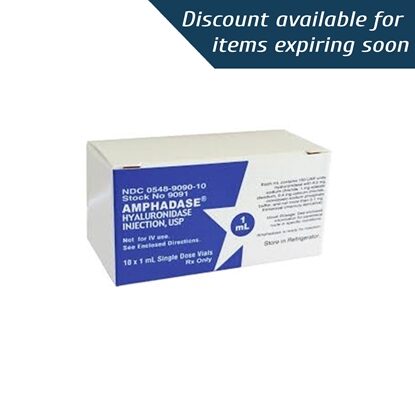 Amphadase® Hyaluronidase Injection 150 U/mL, Single Dose Vial 1 mL, 10/Tray